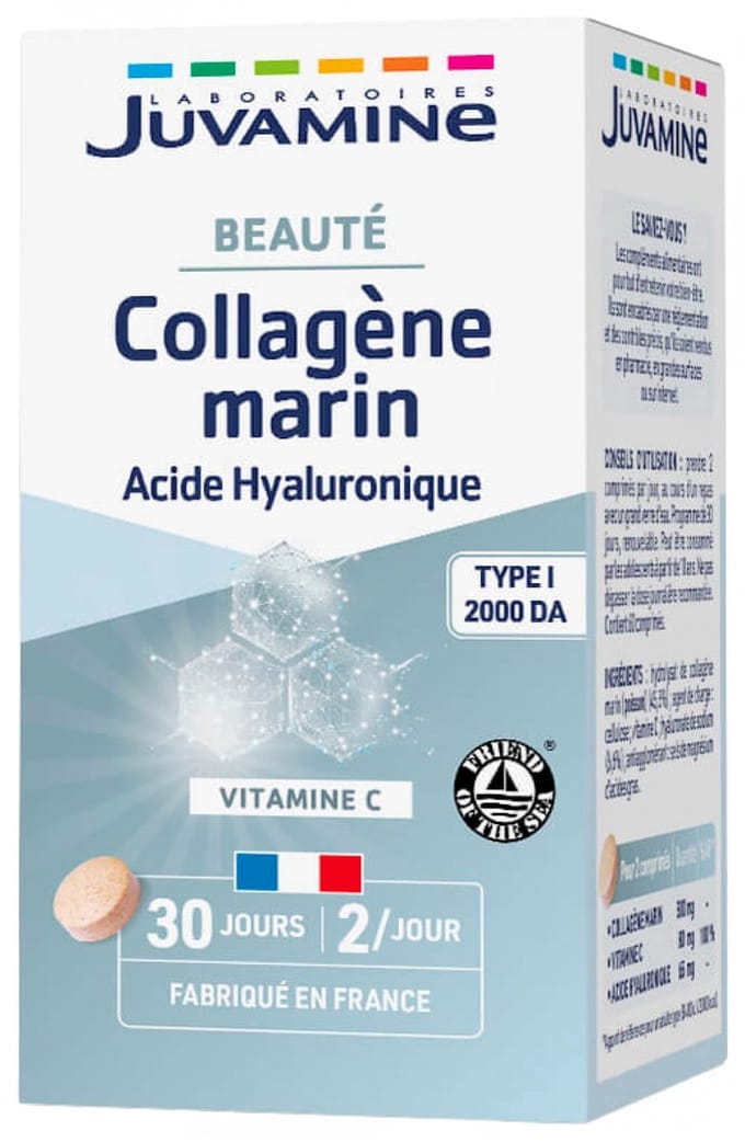 Juvamine Marine Collageen Hyaluronzuur 60 Tabletten