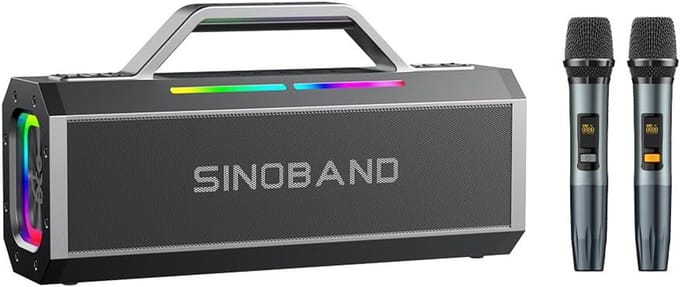 Draadloze Luidspreker - Bluetooth Speaker - Feesten Karaoke - 150W Vermogen - 27 Uur Speeltijd