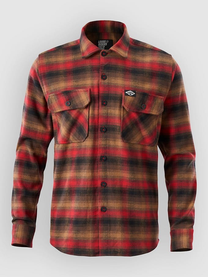 Loose Riders Fernwood Flannel Shirt bruin
