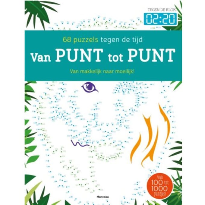 72 Puzzels Tegen De Tijd, Van Makkelijk N Aar Moeilijk! - Van Punt Tot Punt