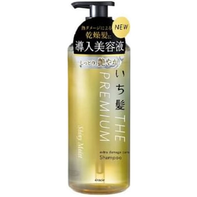 Kracie - Ichikami The Premium Extra Damage Care Shampoo Shiny Moist - 480ml