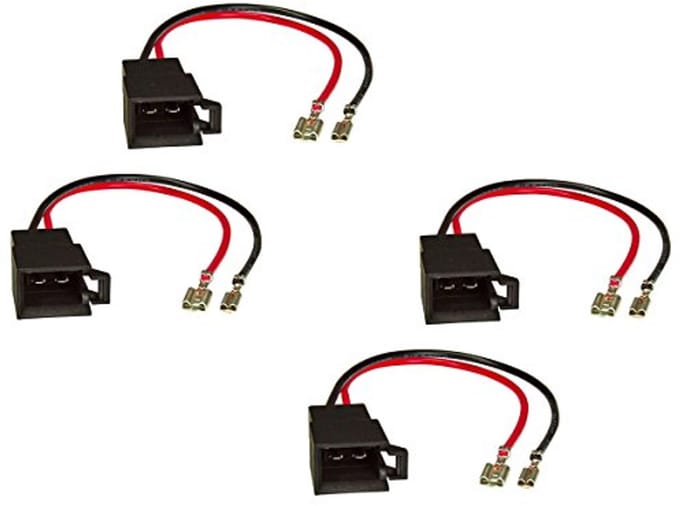 Luidsprekeradapter (set van 4) naar DIN voor diverse automerken