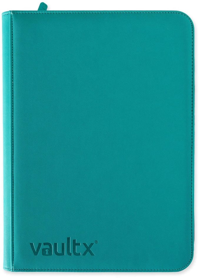 Vault X 9-Pocket Exo-Tec® Zip Binder - Verzamelmap - 360 Kaarten/Blauwgroen