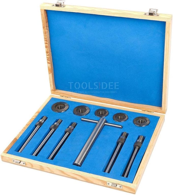 HBM 5 delige Klepzitting Slijper / Frees set