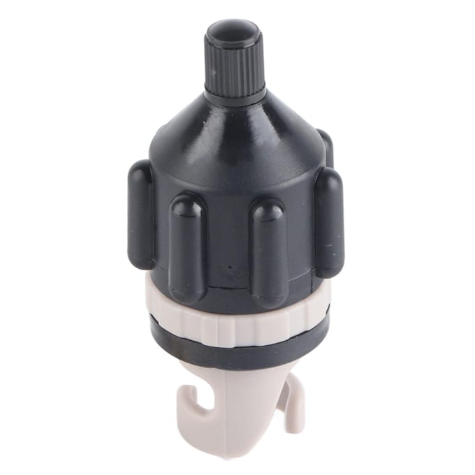 Adaptateur de pompe à air portable étanche et facile à gonfler pour planches à pagaie noir
