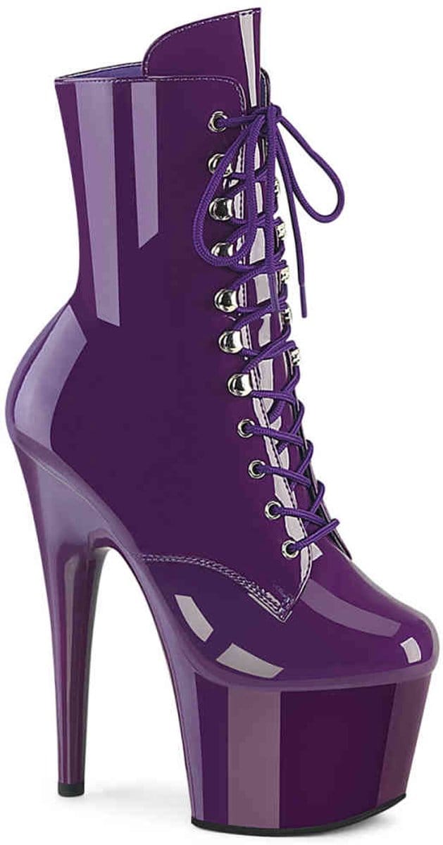 Pleaser - ADORE-1020 Plateau Laarzen - US 6 - 36 Shoes - Paars