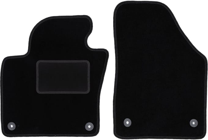 Voormatten zwart voor: Volkswagen Tiguan I minivan (2007-2015)