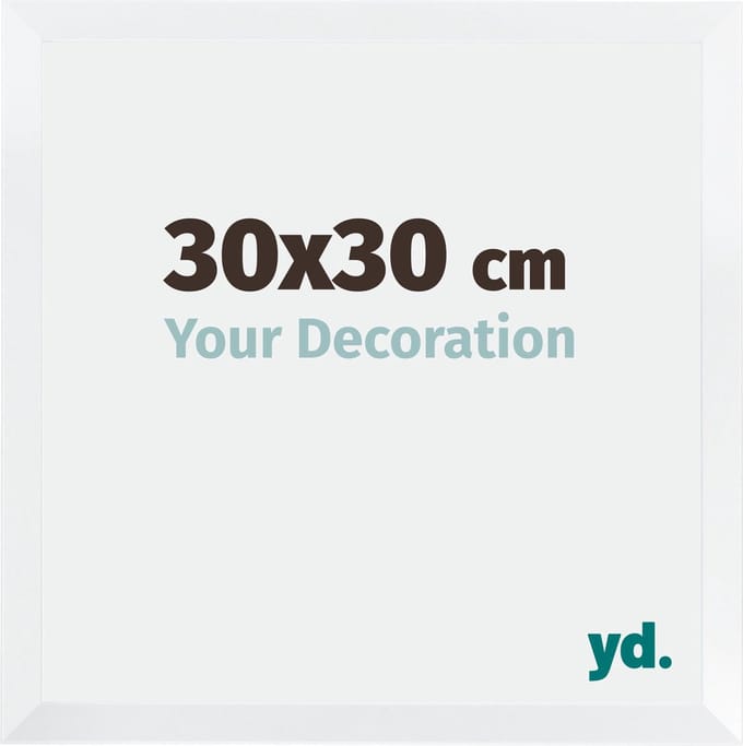 Your Decoration - Fotolijst 30x30 cm - MDF - Wit Mat - Catania