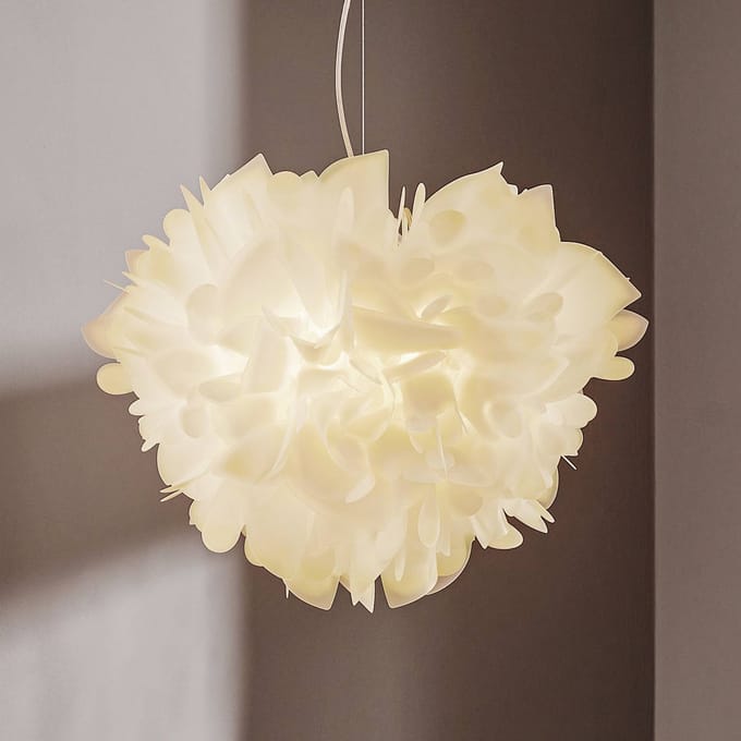 Slamp Veli Foliage hanglamp wit Ø 55 cm