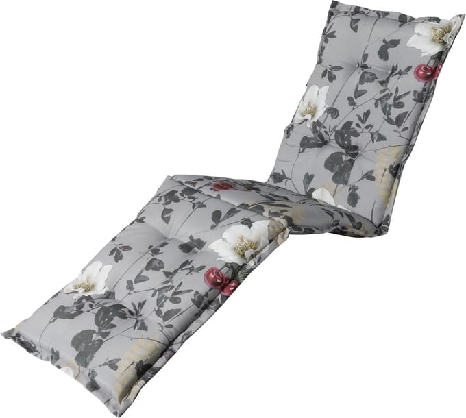Madison - Tuinkussen - Ligbedkussens - 200 x 60cm - Zara Grey - Grijs