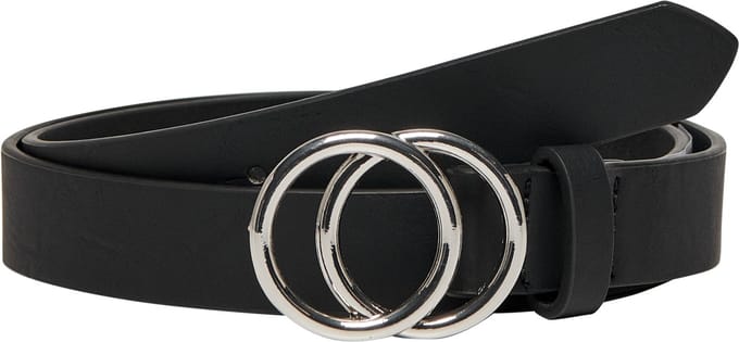 Only Kledingriem Onlrasmi Pu Jeans Belt 15185213 Black/shiny Silver