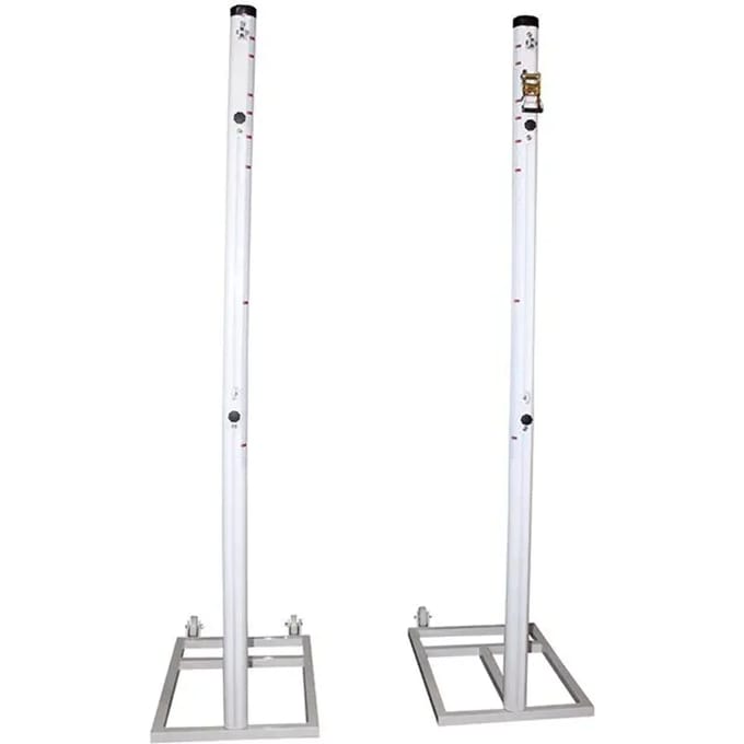 Set Aluminium Palen met Meerdere Hoogtes Verplaatsbaar 90 Mm Buizen