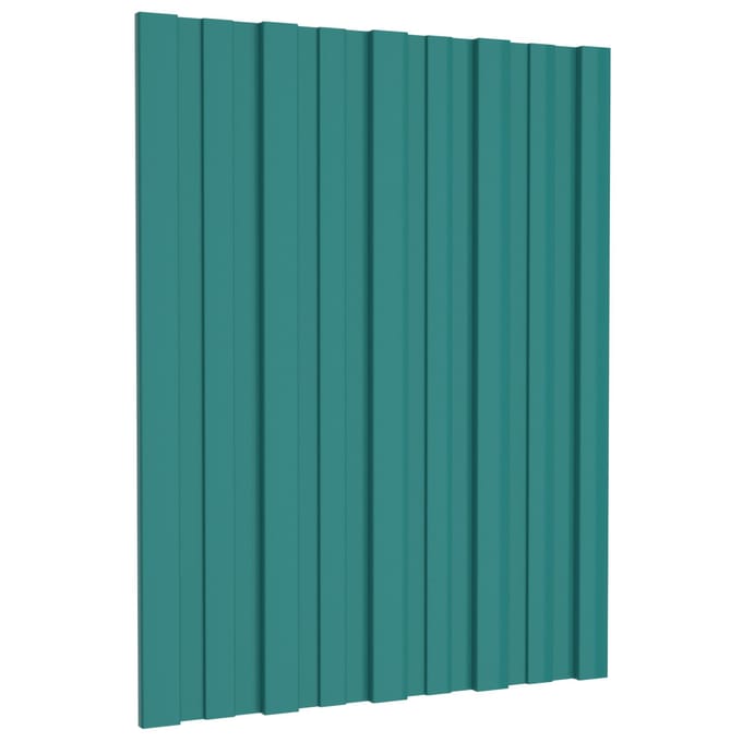 vidaXL - Dakpaneel - 36 - st - Groen - 60 - x - 45 - cm - Verzinkt - staal