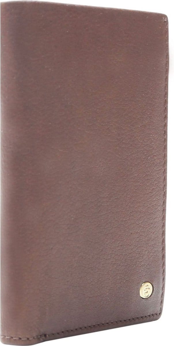Esquire Portemonnee Chicago Wallet Compact Brown Donkerbruin