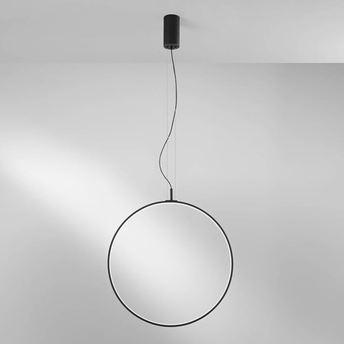 Luce Ambiente Design Toorx LED hanglamp, zwart, Ø 60 cm, metaal, CCT