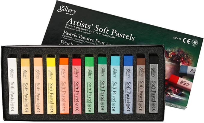 Mungyo Gallery Soft Pastel Set 12 stuks