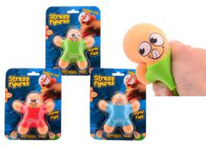 Squishy stress figuur met shirt 24341