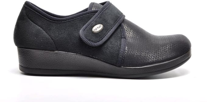 Fly Flot Zwarte Pantoffel Steunzolen maat 35