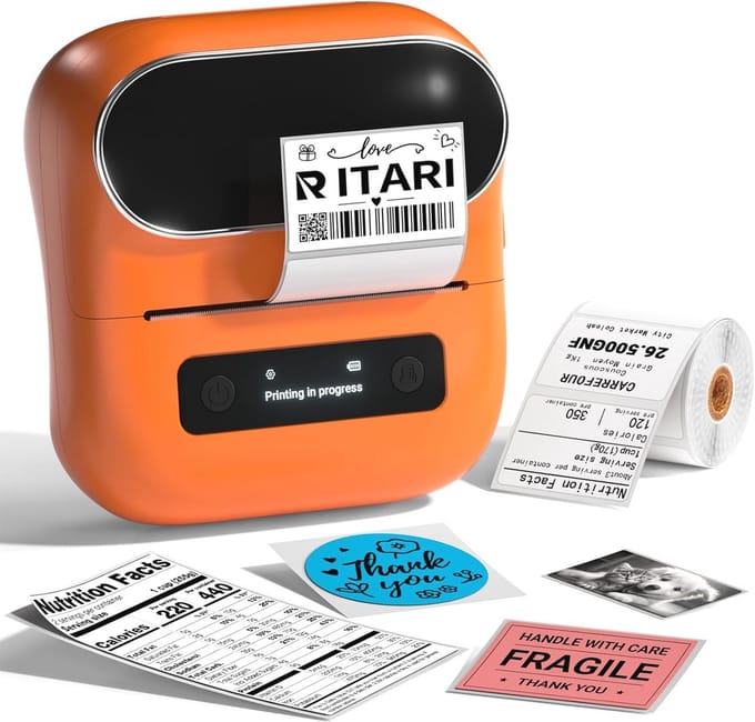 Draadloze Bluetooth Labelprinter