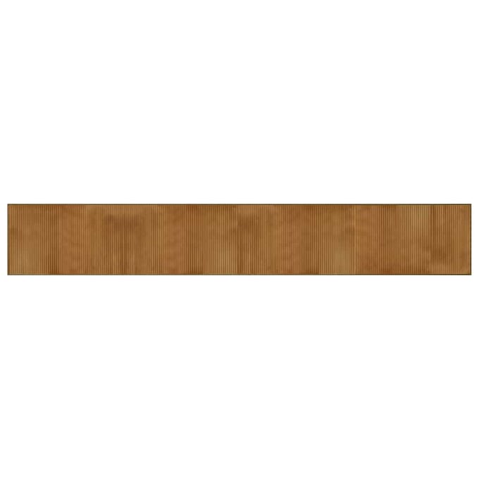 vidaXL - Vloerkleed - rechthoekig - 60x400 - cm - bamboe - bruin