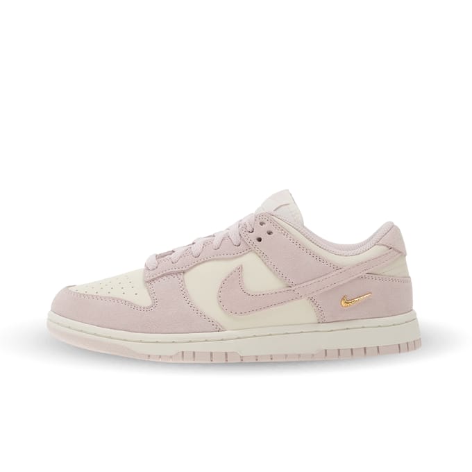 Nike Dunk Low Sail Pearl Pink Dames Sneakers Wit Metallic-Goud IO4244-100 39 gray
