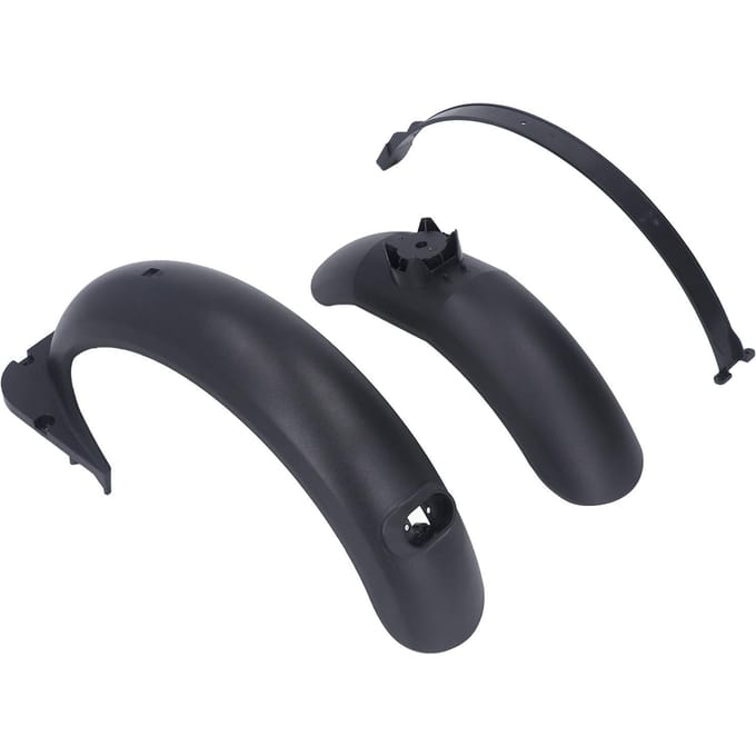Vervanging Voor- en Achterspatbord voor Ninebot Max G30 Elektrische Scooter Accessoires black