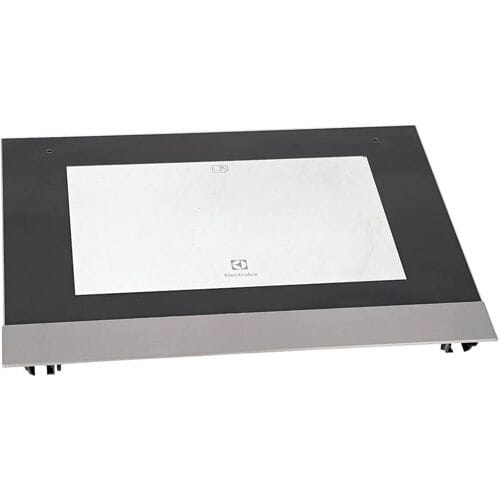AEG voorste glas, inox, Electrolux, 592x465mm 140242365173