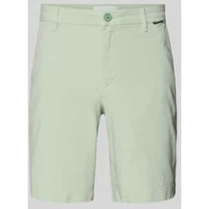 regular fit korte chino van katoenmix model 'CHINO'