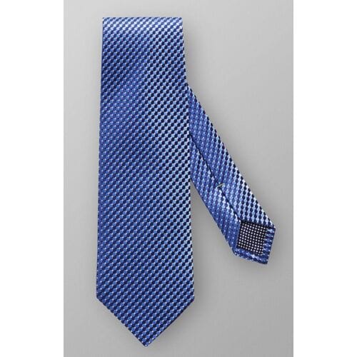 Eton Das Geometric Mini Check Donker Blauw / male