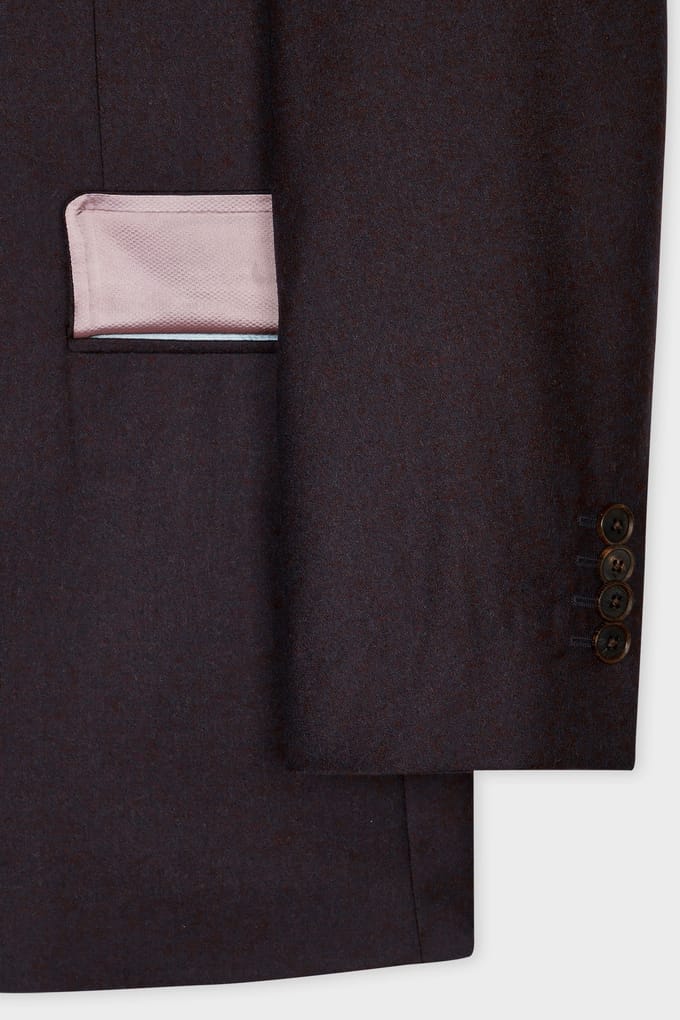 Paul Smith Mens 2 Button Jacket Dark Violet Taglia: 56 | Giacche leggere Outlet | Uomo | Viola