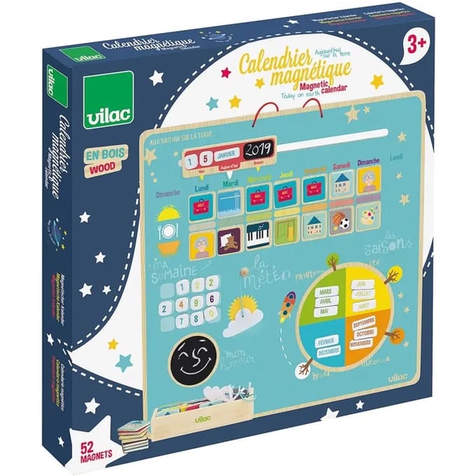 Magnetische weekbordspellen Vilac Spe