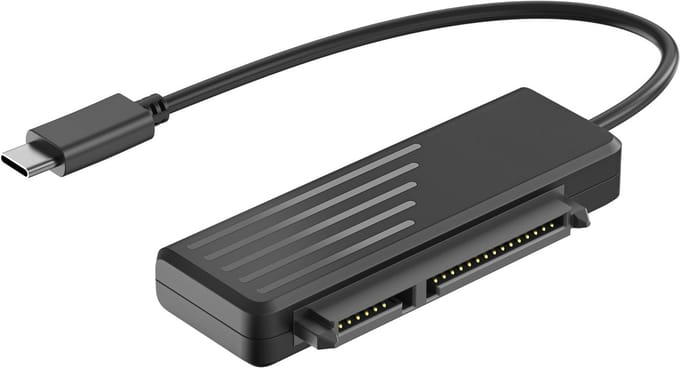 USB-C naar SATA 2.5-adapter voor externe harde schijf