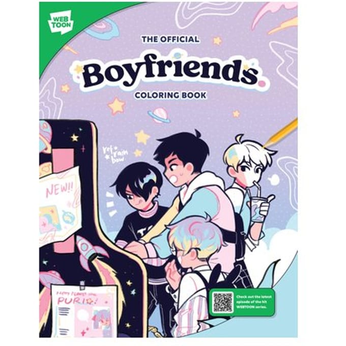 The Official Boyfriends. Coloring Book - Webtoon - refrainbow
