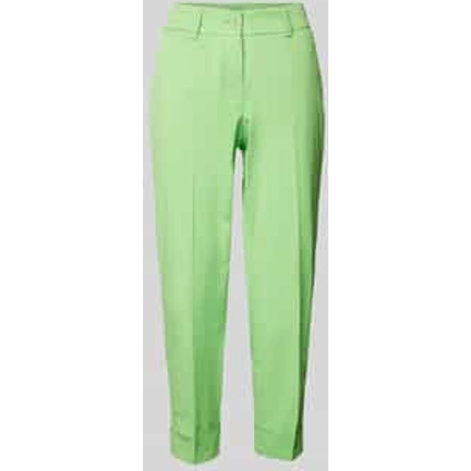 Slim fit chino met verkort model, model 'DORA'