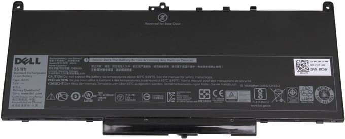 Dell R97YT Batterij - 55Wh - 7,6V