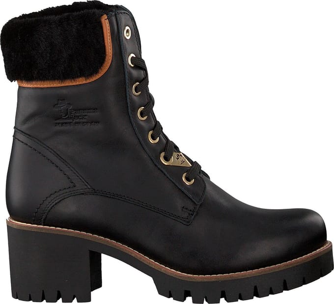 Panama Jack Phoebe Igloo Trav B1 veterboots zwart - Maat 42