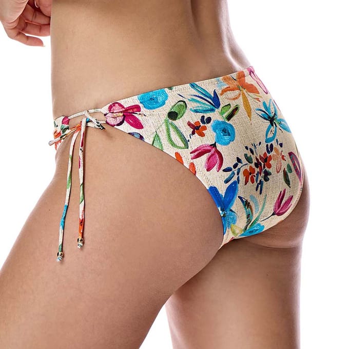 Damesbikinibroekje met bandjes W250855