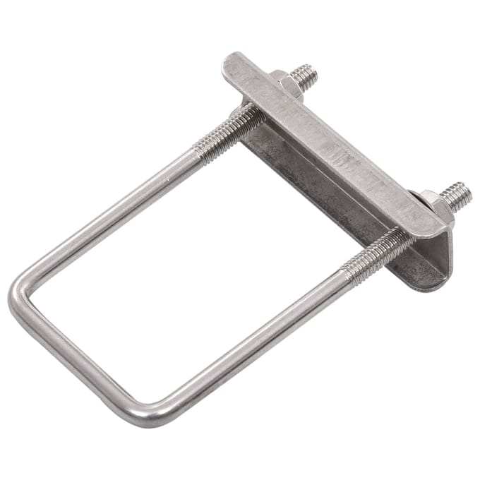 vidaXL - U-verbinding - voor - hekpaal - 25 - sets - 60x40 - mm