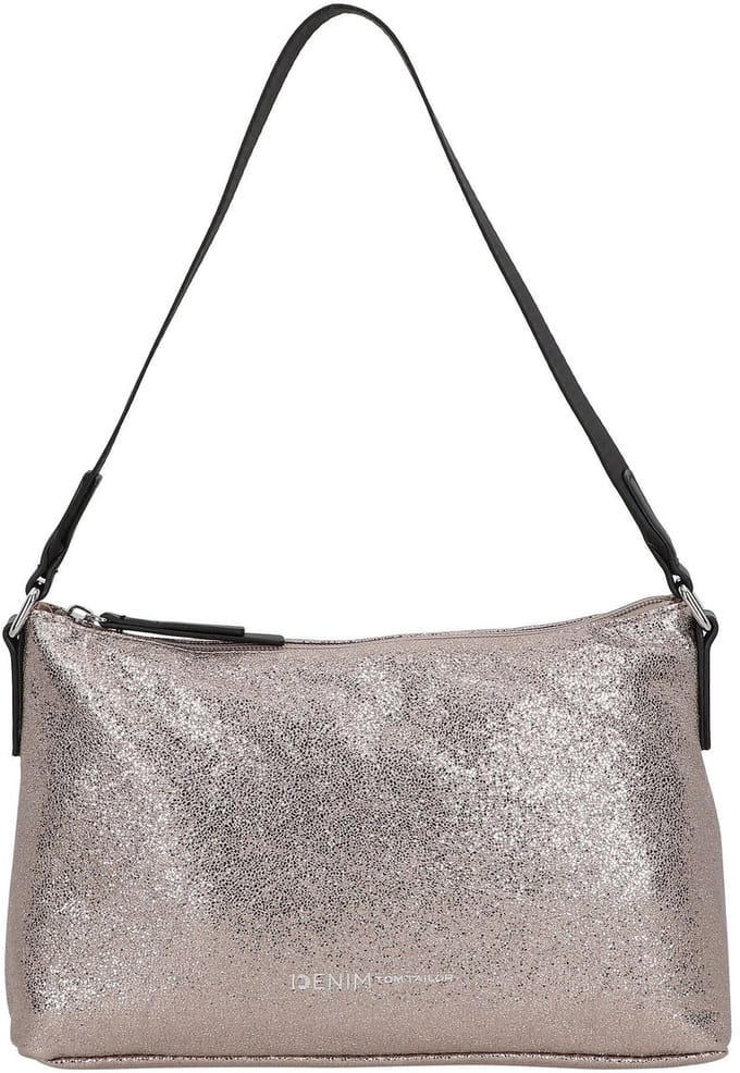 TOM TAILOR schoudertas Quinn Shoulder Bag Metallic Taupe brons
