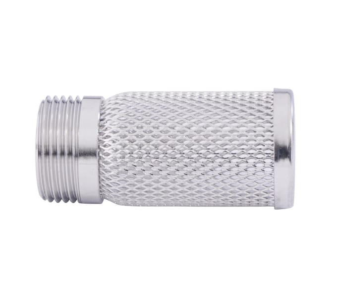 G3/8'' RVS 316 Zuigfilter 1 Mm Mesh