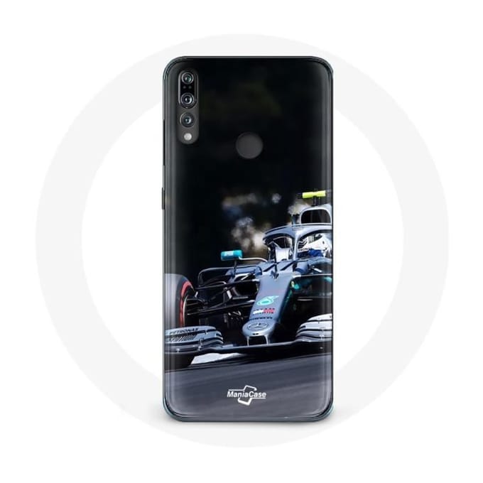 Hoesje voor Huawei p30 Formule 1 Valtteri Bottas F1 Racing Driver Zwart