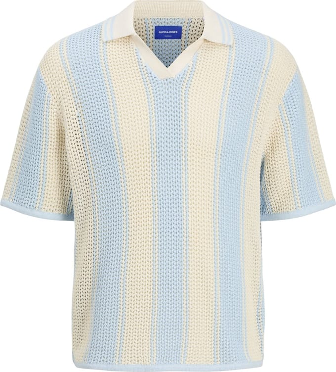 Jack & Jones Gebreide polo Gestreept Gebreide polo