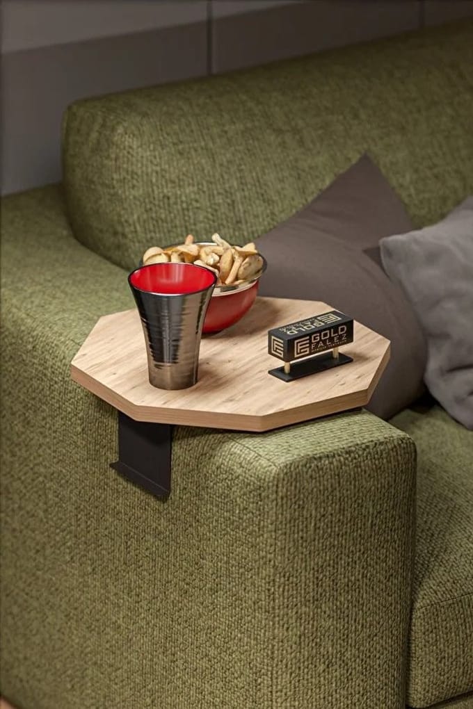 Armleuning Dienblad - Armleuning Bescherming - Armleuning Organizer - Armleuning Dienblad Achthoeking