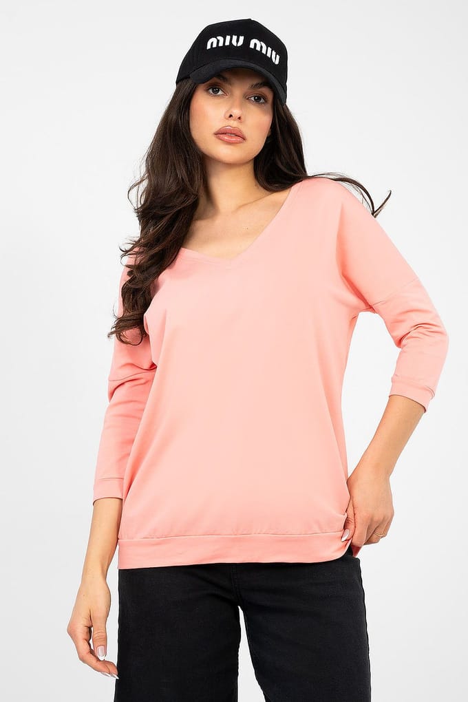 Velora V Flow Top - Zalmroze / S/M
