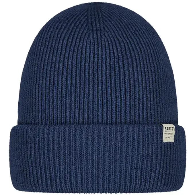 Muts met omslag en labeldetail, model 'KINABALU'