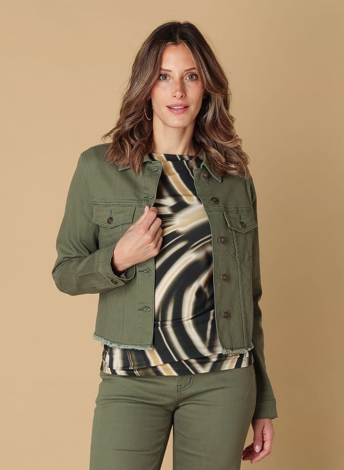 IVY BEAU Siara - Olive - maat 34