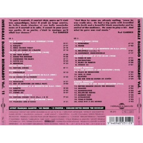 Django Reinhardt - Complete Django Reinhardt 11: Swing 42 (2 CD)
