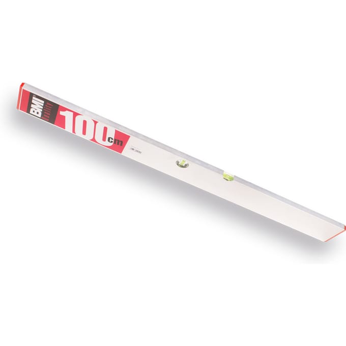 BMI  Strijklat  met  2 libellen,  100 cm