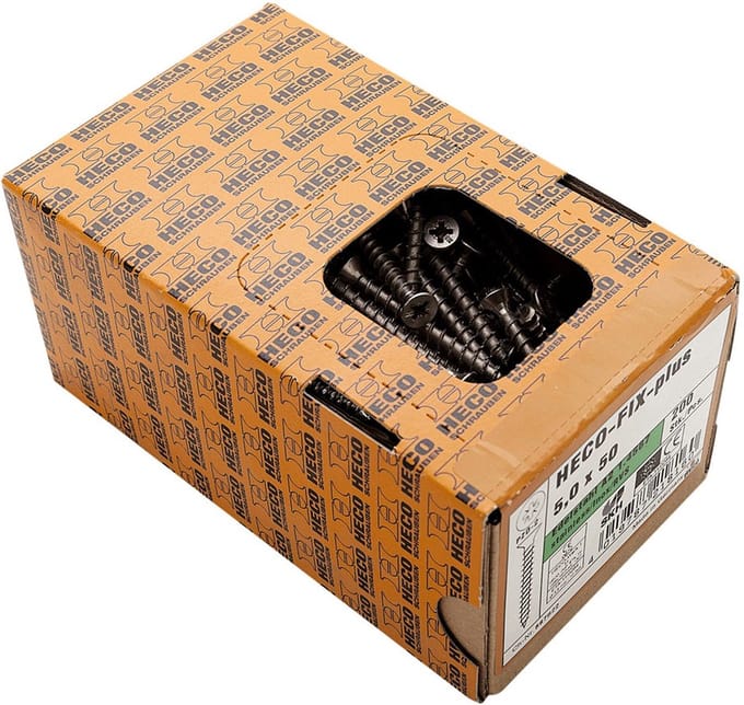 Spaanplaatschroef Pk Pozidrive RVS A2 4x30mm - 200 stuks