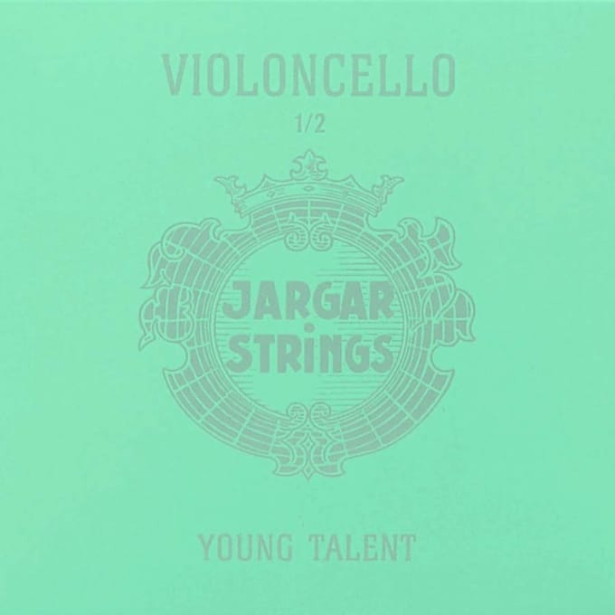 Jargar JCE-SET-12 cello string set 1/2, medium, flexi-metal